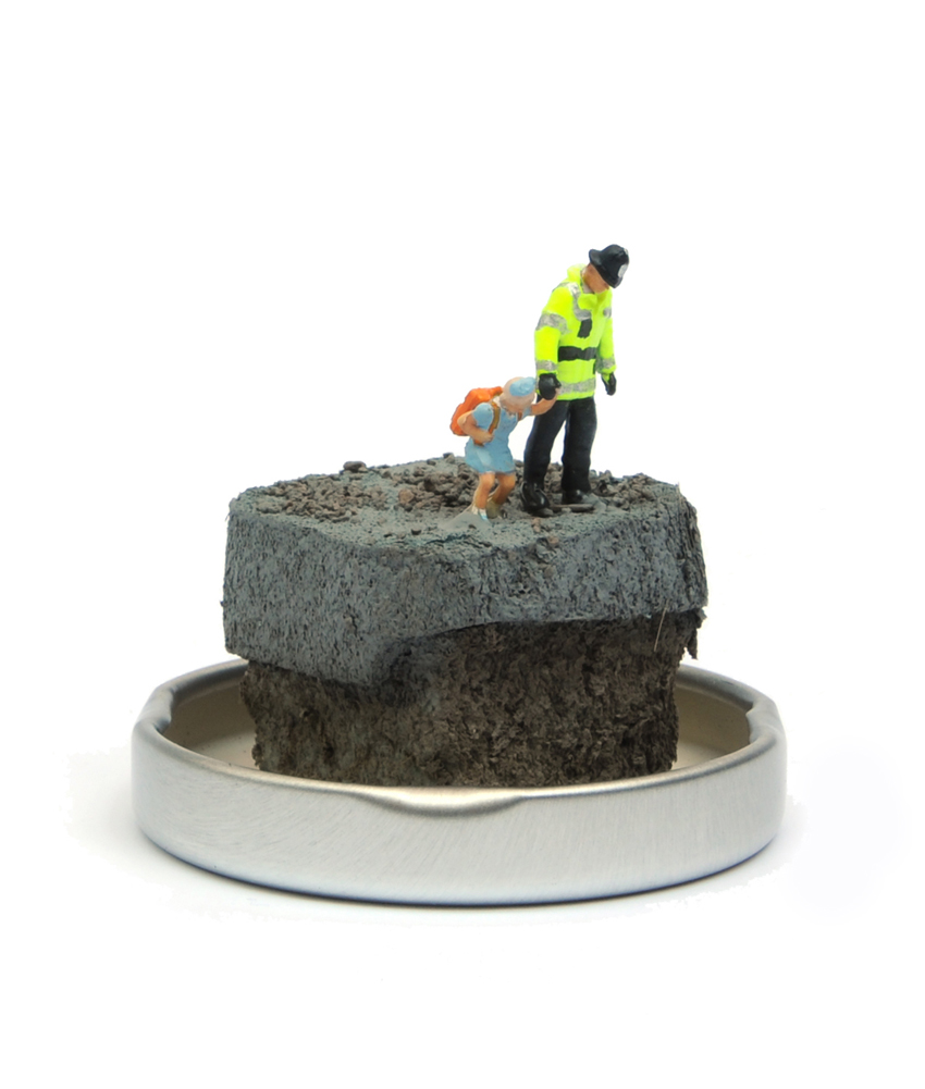 Jimmy Cauty Where We Threw Banksy Jam Jar 4