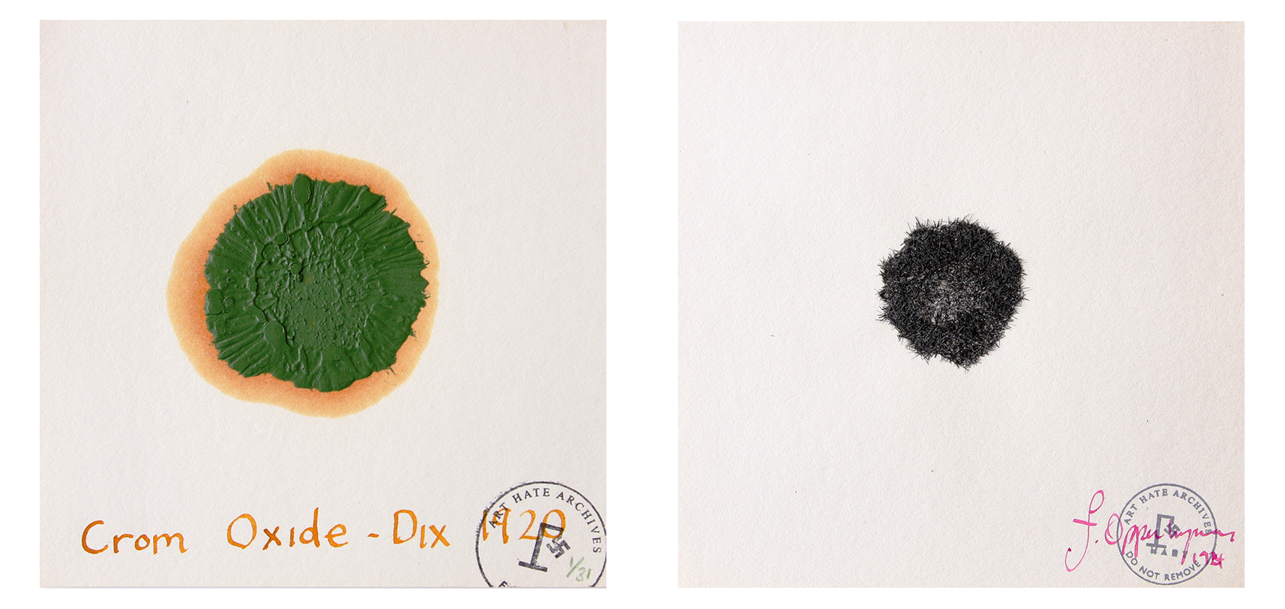 Finger of God Painting Machine Crom Oxide-Dix 2012 Breakfast Bristle