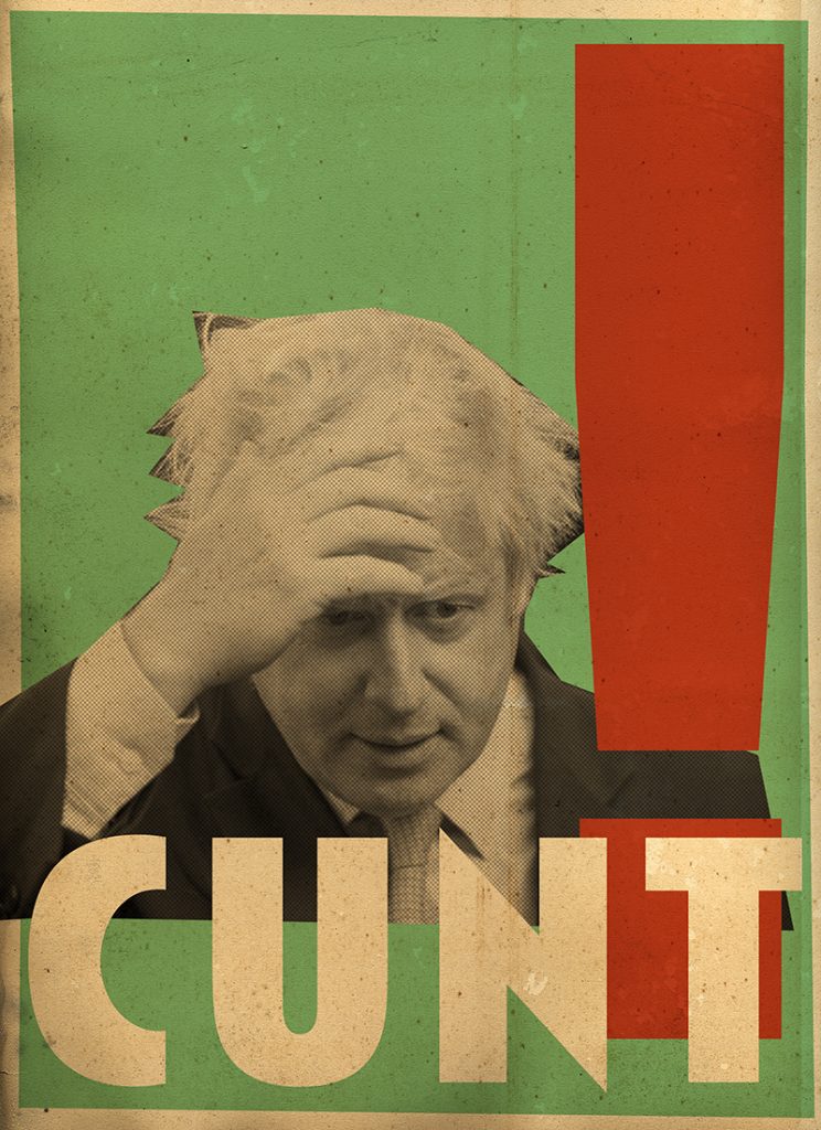 Billy Childish Boris Johnson Cunt