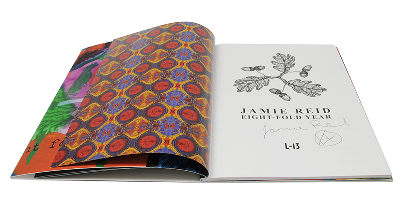 Jamie Reid Eight Fold Year signature