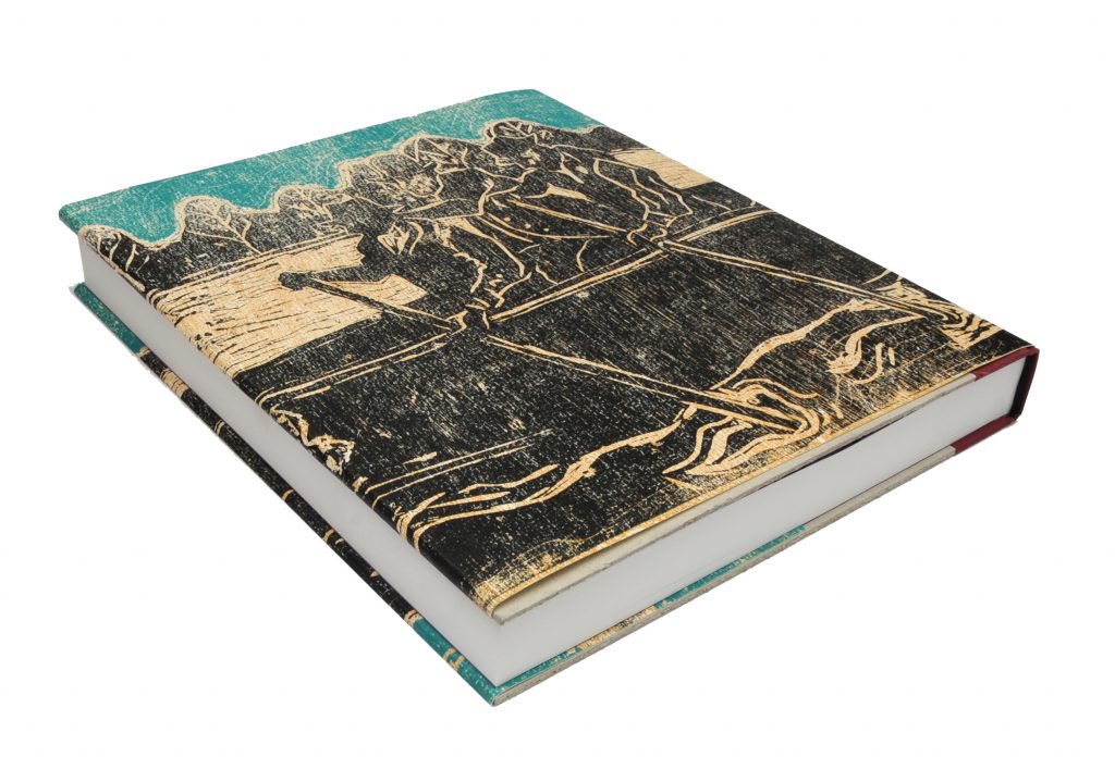 Billy Childish hudson bay furpackers woodcut book back
