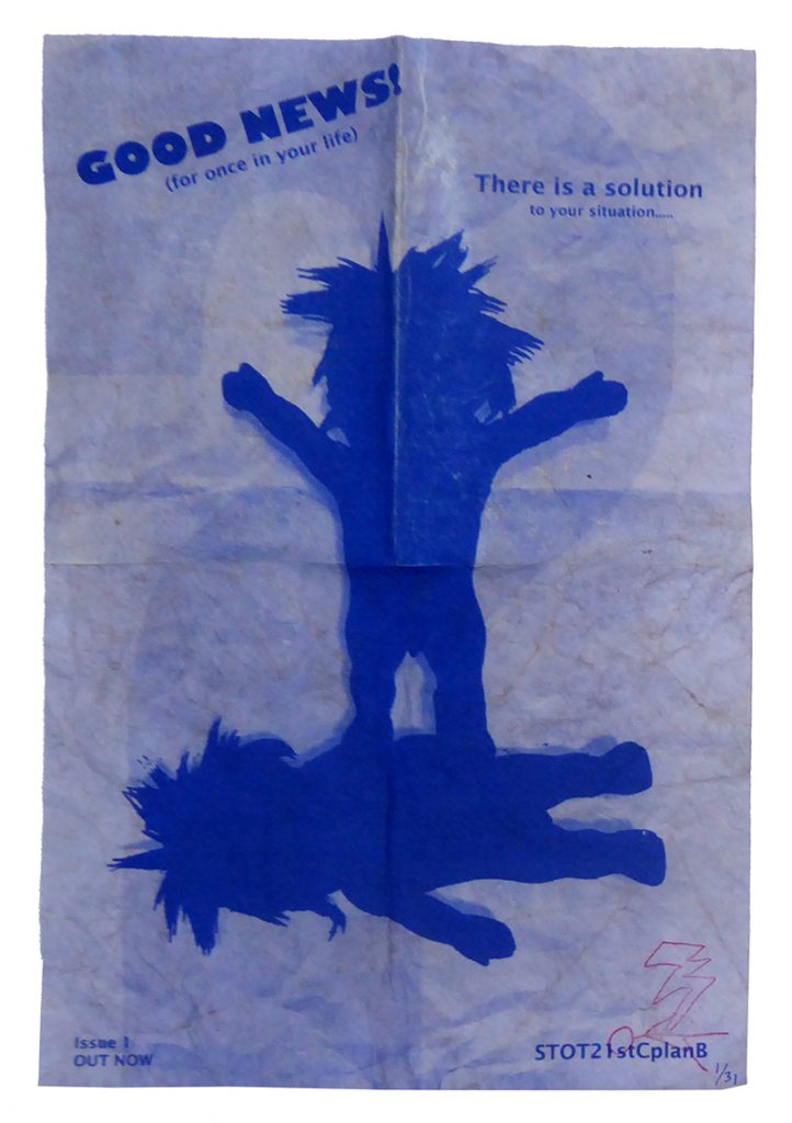 STOT21stCplanB_Good_News_blue_handbill
