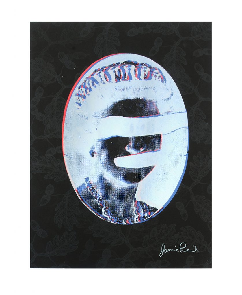 Jamie Reid Black Queen 1 with signature