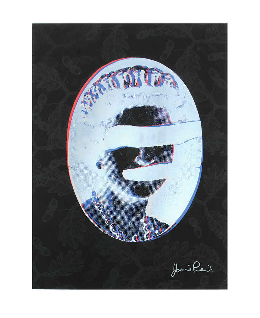 Jamie Reid Black Queen 1 with signature