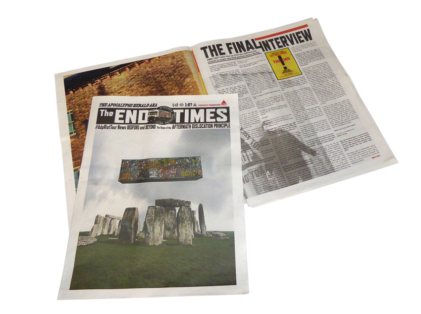 jimmy cauty adp end times newspaper