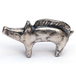 Solid silver sculpture