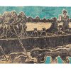 Billy Childish hudson bay furpackers woodcut flat