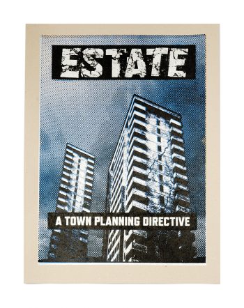 Jimmy Cauty ESTATE Screen Print