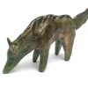 Billy Childish bronze wolves downdog 2
