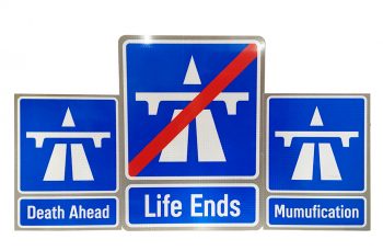 Advance warning triptych