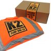 K2 Plant Hire Hi-Viz Jacket pack