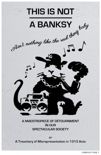This Is Not a Banksy_Pamphlet_Page1
