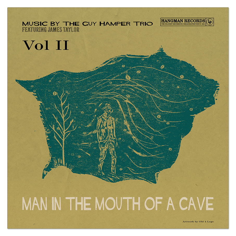 Guy Hamper Trio man in the mouth of a cave LP
