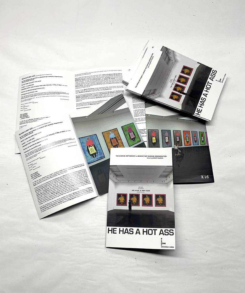 He Ha a Hot Ass exhibition pamphlets 72dpi