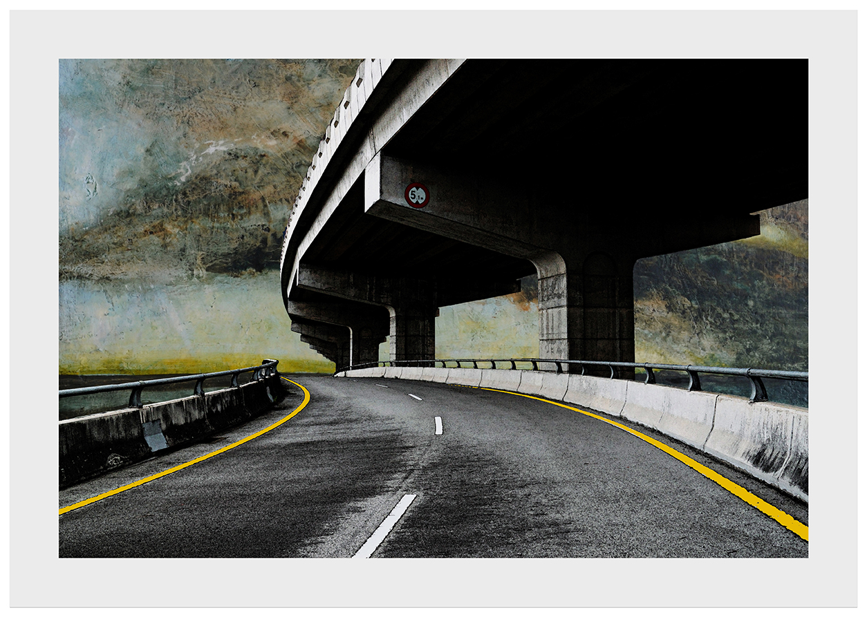 A colossal concrete motorway flyover access and egress. A,Colossal,Concrete,Motorway,Flyover,Access,And,Egress.