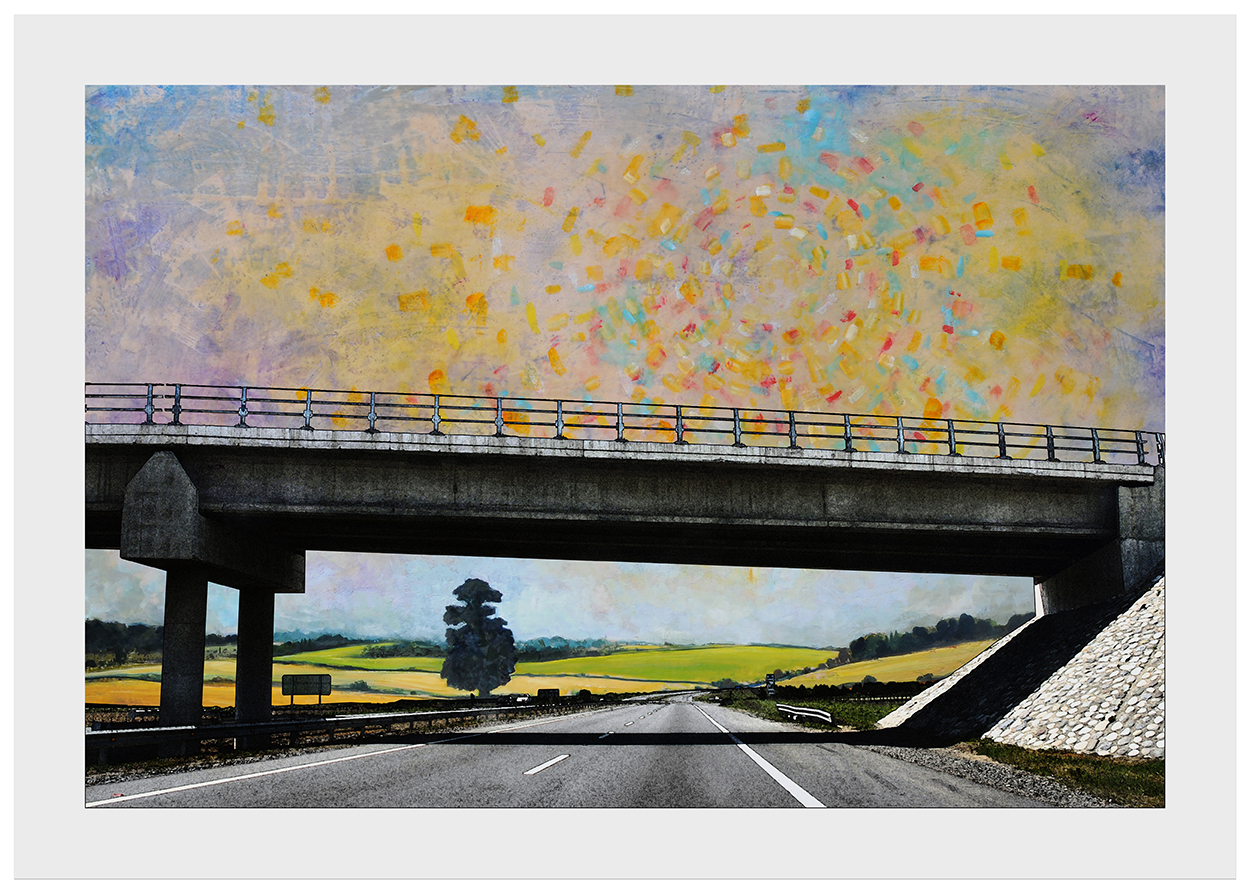 bridge over a highway Bridge,Over,A,Highway