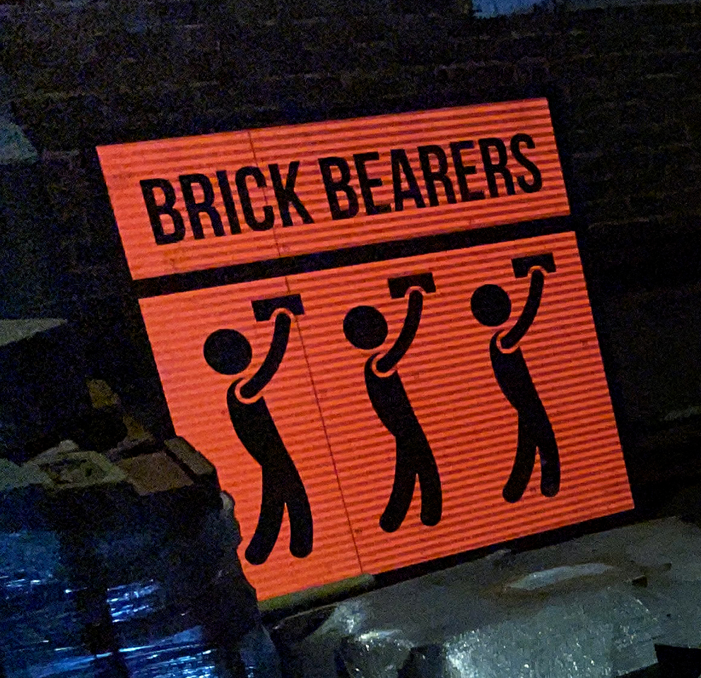 Brick Bearers Sign