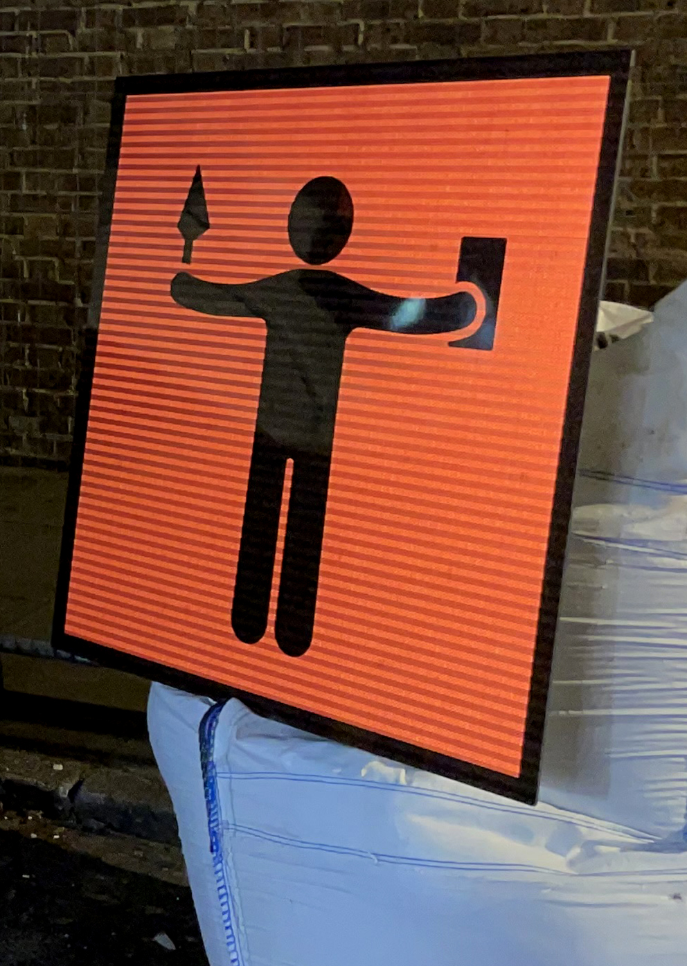 The Bricklayer at Work sign2