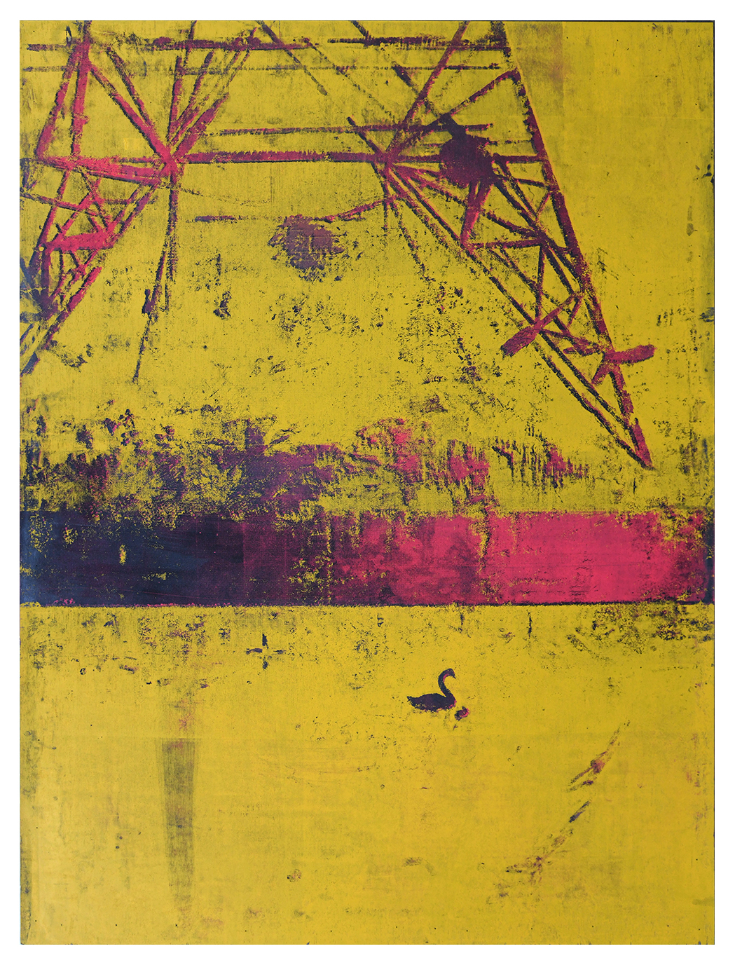 Pylon & Swan No.3 Harry Adams Swan Pylon 3