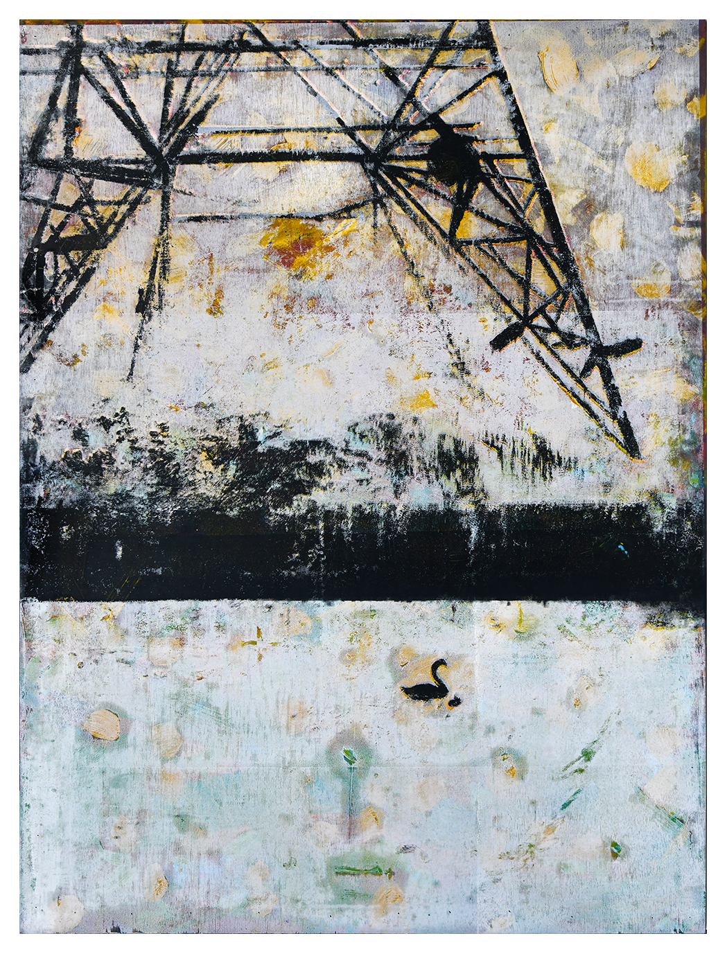 Pylon & Swan No.5 Harry Adams Swan Pylon 5