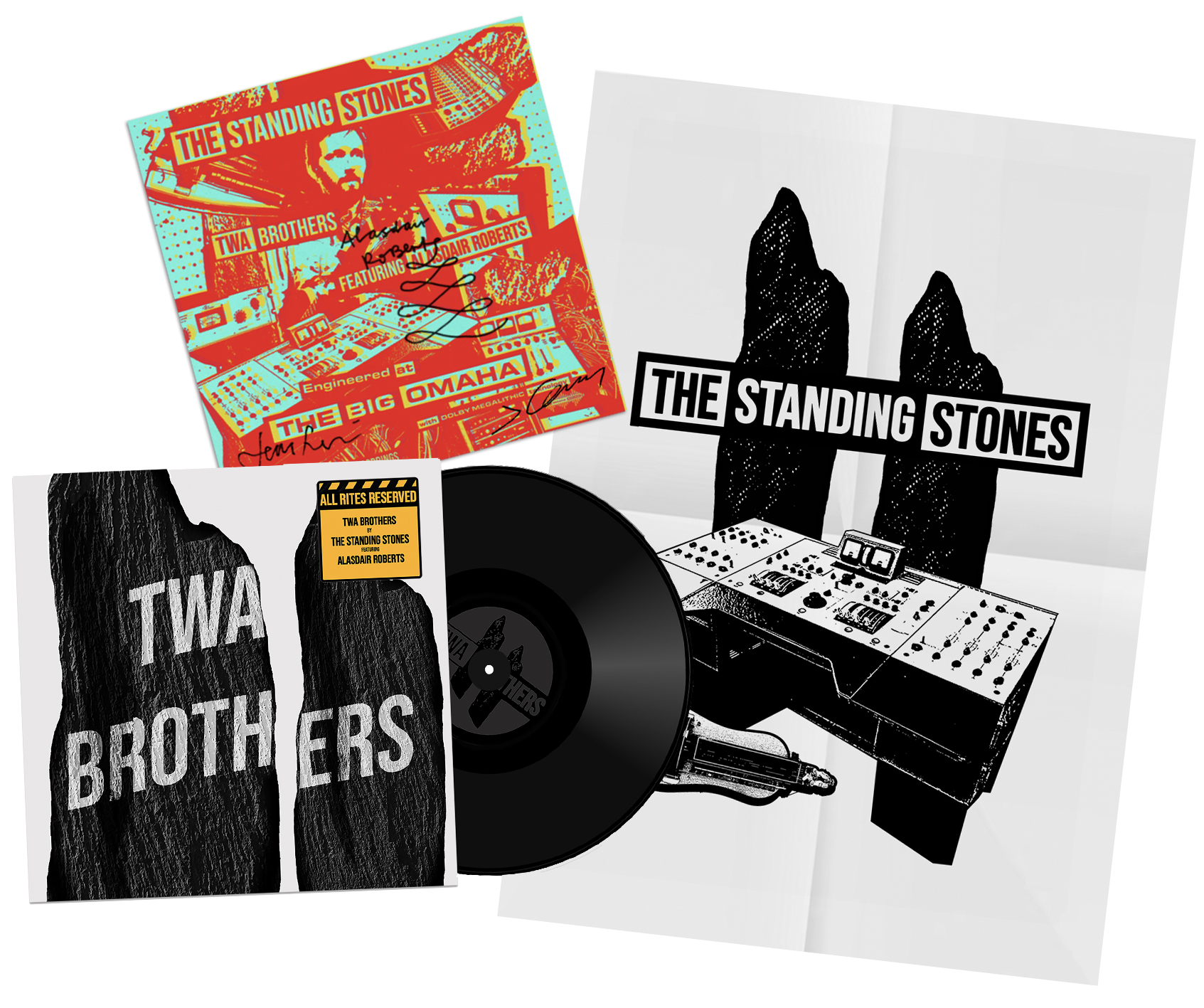 The Standing Stones Twa Brothers pack with poster
