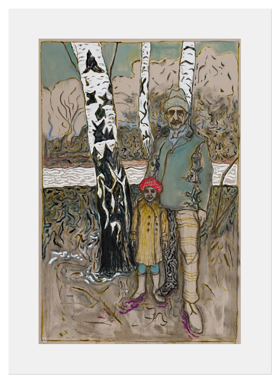 three birch trees, 2015 He Art Museum, China