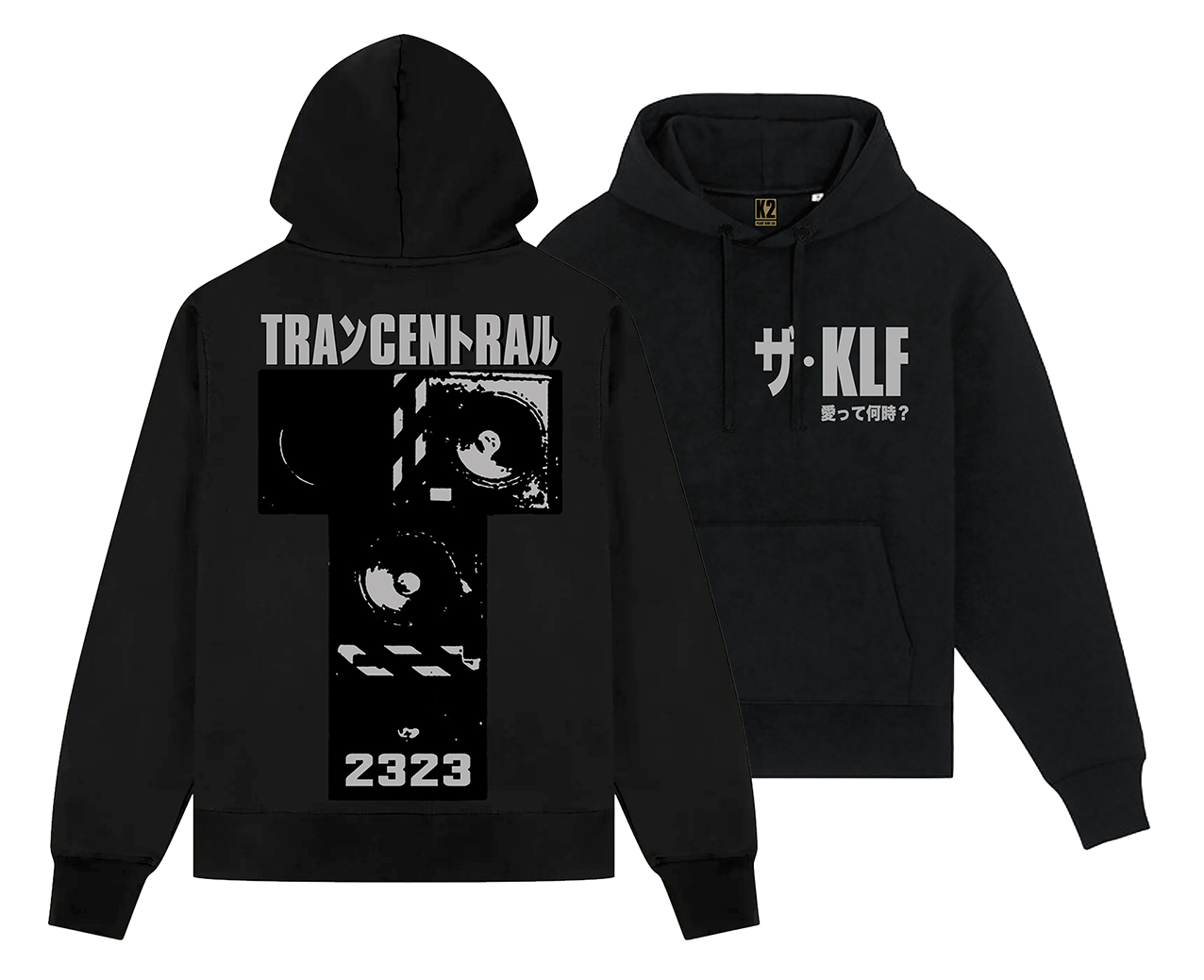 TRANCENTRAL 2323 Hoodie Front and Back TRANCENTRAL 2323 Hoodie Front and Back