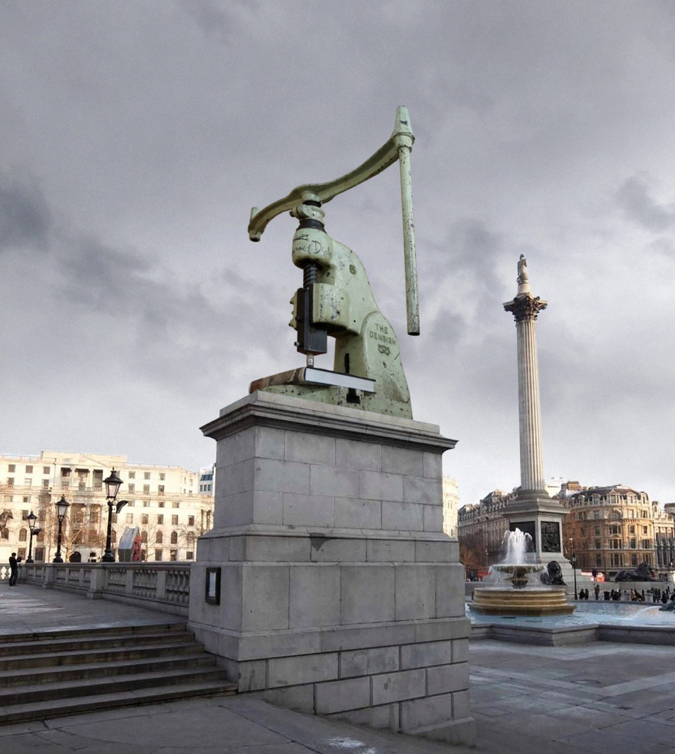 1 FoG on the-fourth-plinth – grey sky