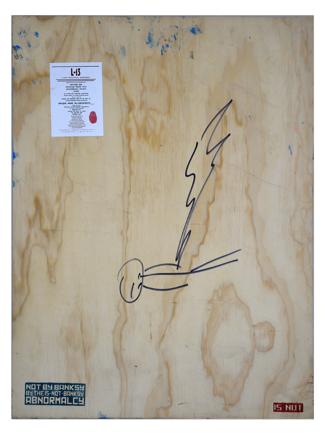 Not Banksy Japan Greatest Hits It’s Not Funny 61×82 1b