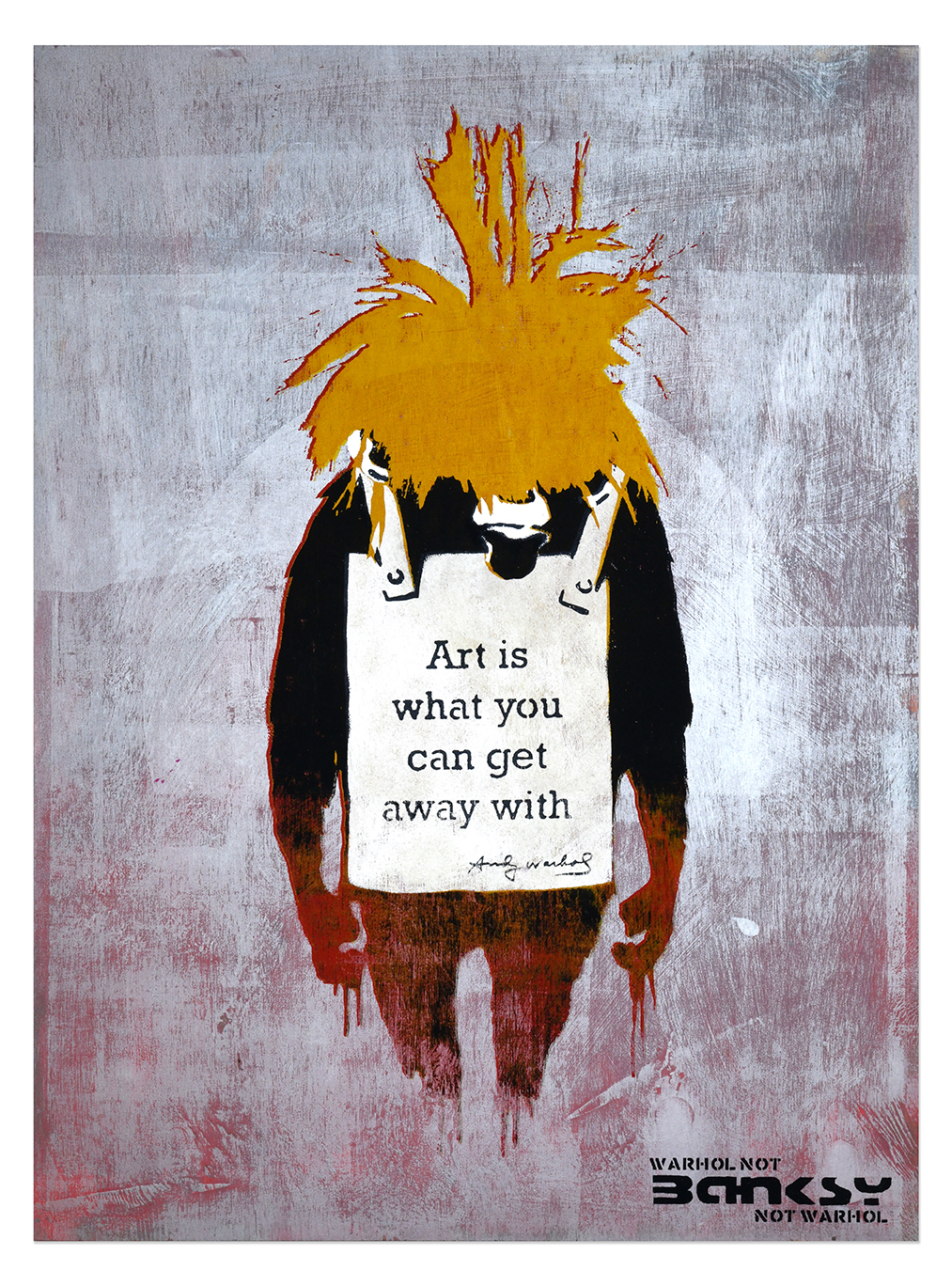 Not Banksy Not warhol 61×82 2a