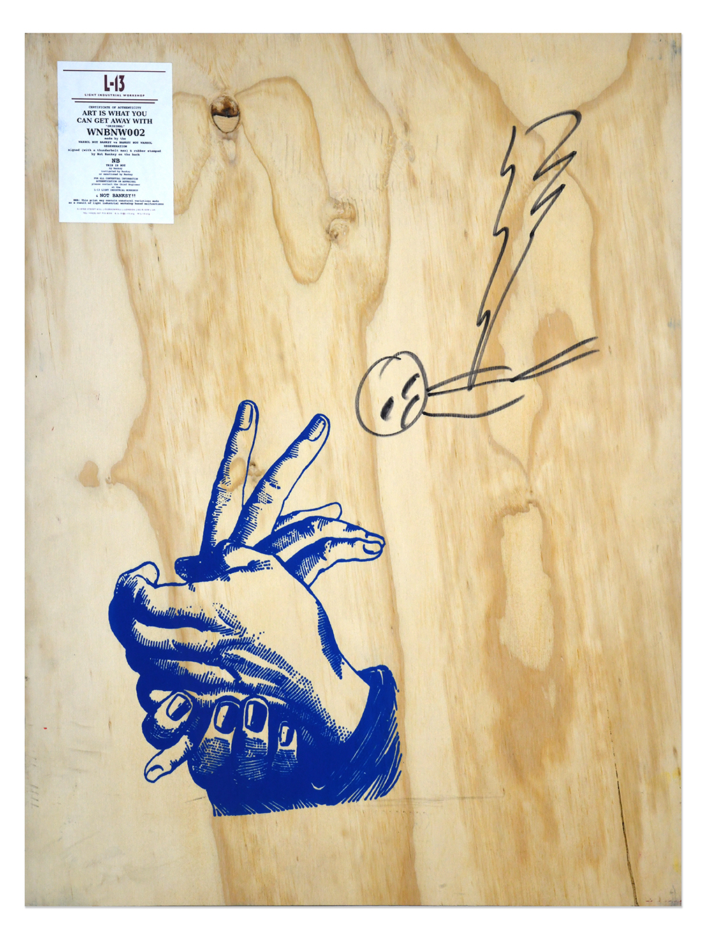 Not Banksy Not warhol 61×82 2b