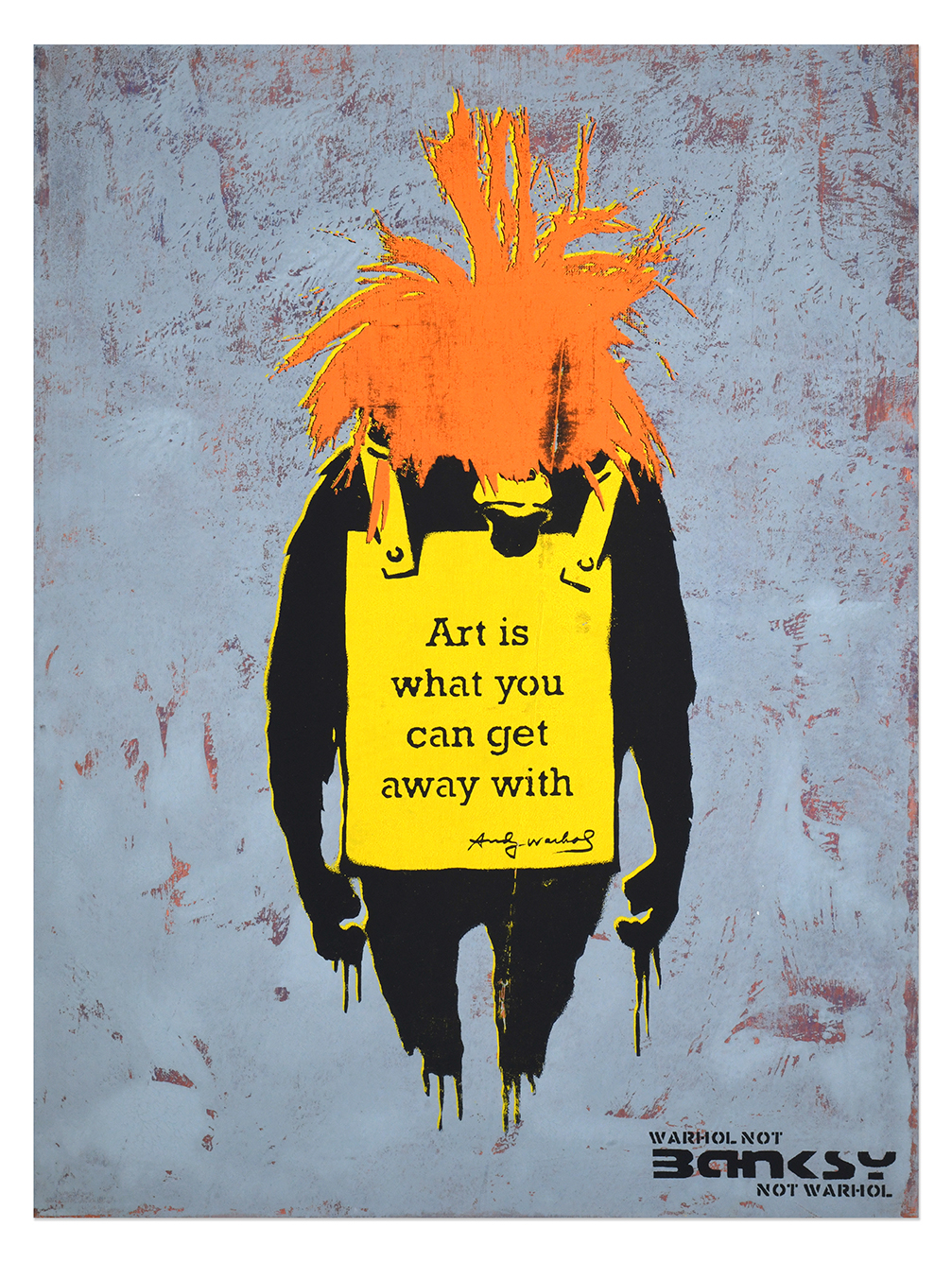 Not Banksy Not warhol 61×82 3a