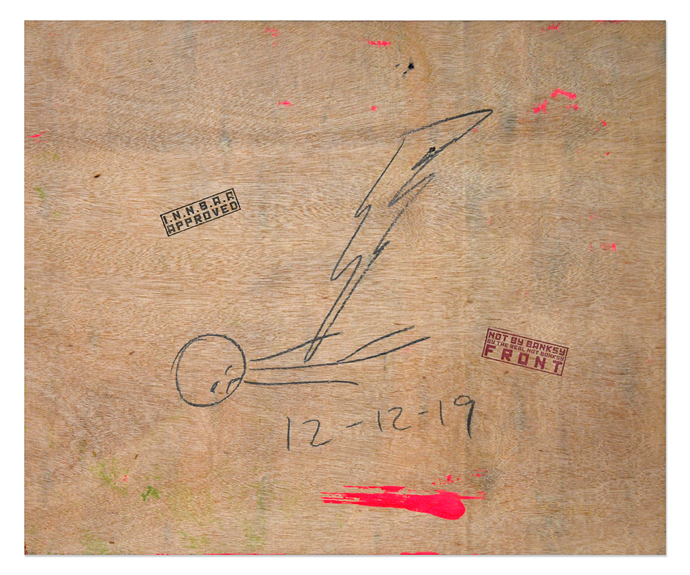 Not Banksy Rarities 11th Hour 50×61 6b