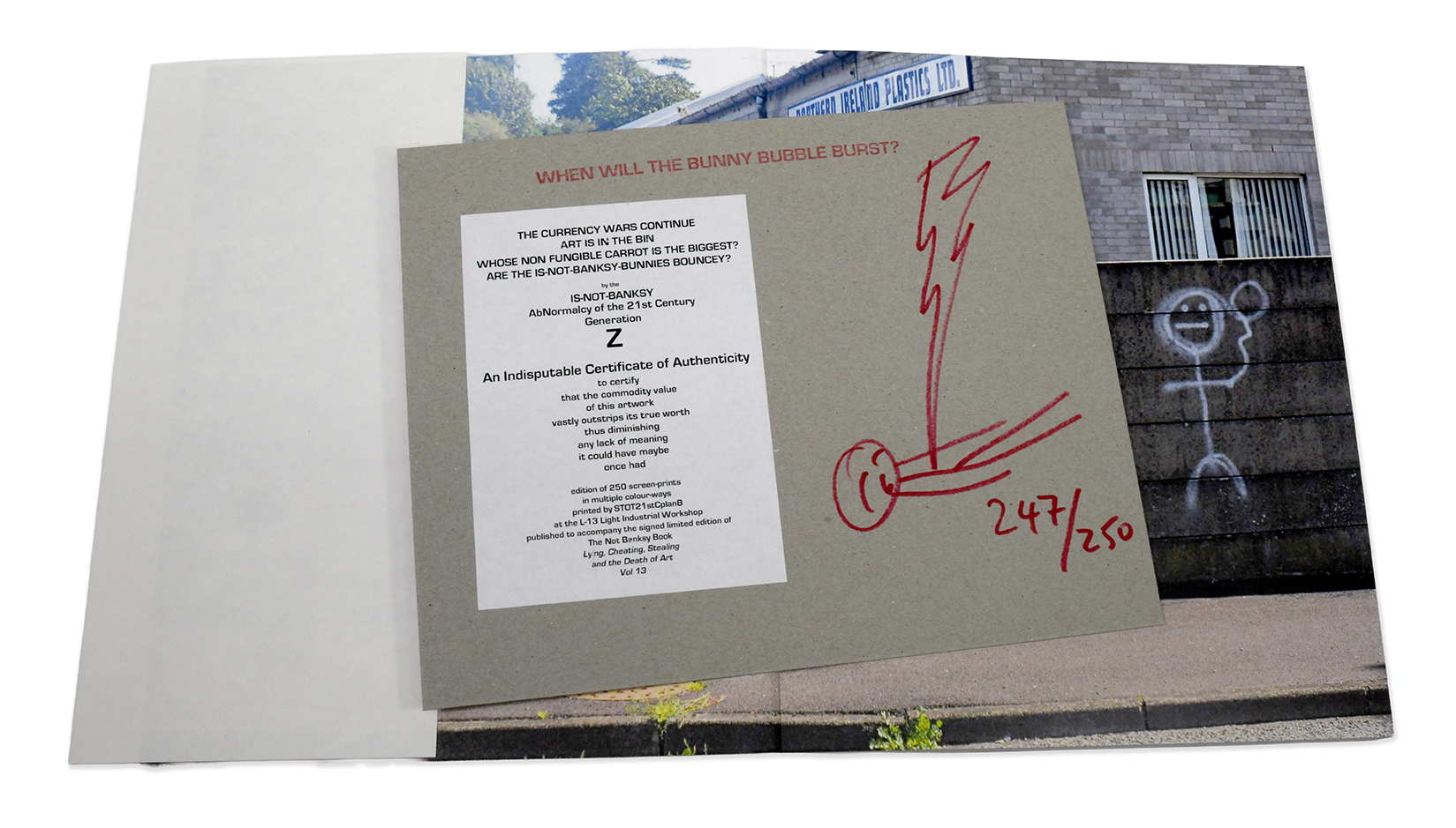 Not Banksy Special Edition Book 247 (3)