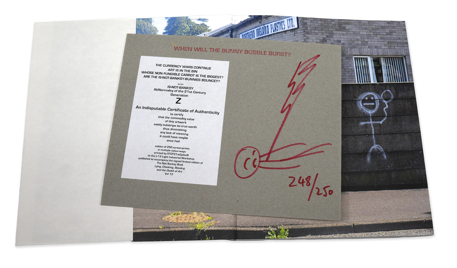 Not Banksy Special Edition Book 248 (3)
