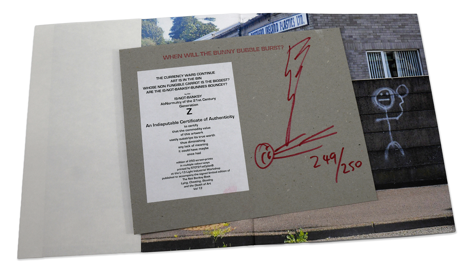 Not Banksy Special Edition Book 249 (3)